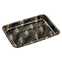 エフピコ 発泡トレー H-1009 ささやま黒金S SH768468 1ケース(300個(50個×6)（直送品）