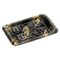エフピコ 鮮魚トレー PHT12-18 ささやま黒金S SH769269 1ケース(1600個(100個×16)（直送品）