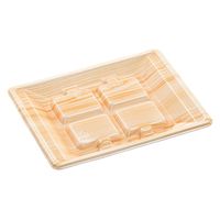 エフピコ 発泡トレー RSA15-20 吉野杉 SH775201 1ケース(1200個(50個×24)（直送品）