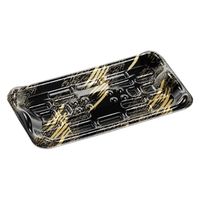 エフピコ 鮮魚トレー YN10-18 ささやま黒金S SH775668 1ケース(2000個(100個×20)（直送品）