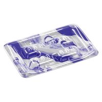 エフピコ 発泡トレー MHT18-12 スプラッシュブルー SH776041 1ケース(1600個(50個（直送品）