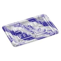 エフピコ 発泡トレー MHT20-13 スプラッシュブルー SH776122 1ケース(1200個(50個×24)（直送品）