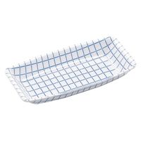 エフピコ 鮮魚トレー M-80 ブルーチェック W SH911840 1ケース(1050個(50個×21)（直送品）