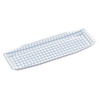 エフピコ 鮮魚トレー M-83 ブルーチェック W SH917144 1ケース(700個(50個×14)（直送品）