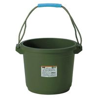 トラスコ中山 TRUSCO ハードプラバケツ 14L OD色 THB14OD 1個