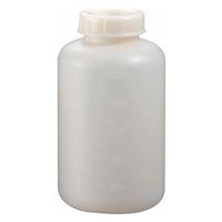 サンプラテック サンプラ 帯電防止PEボトル広口 1000ml 25007 1本