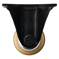 【アウトレット】ハンマーキャスター ハンマー 低床重荷重用固定式ウレタン車輪（アルミホイール・ラジアルボールベアリン 1個