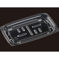 エフピコ 軽食容器 AP惣菜18-11(17)V 本体 透明 7R000181 1袋(50個)（直送品）