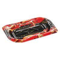 エフピコ 寿司容器 葉皿1-3 本体 舞姫赤 48820103 1ケース(1500個(50個×30)（直送品）