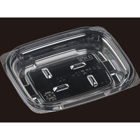 エフピコ 軽食容器 AP惣菜13-11(22)V 本体 透明 7R000132 1袋(50個)（直送品）