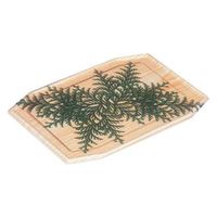 エフピコ 発泡トレー 手板-角10 檜葉 49450010 1ケース(900個(50個×18)（直送品）