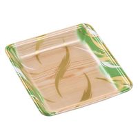 エフピコ 発泡トレー FLB-A22-30 風紋木目緑 4B830226 1袋(100個)（直送品）