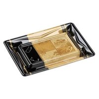 エフピコ 刺身容器 Sステージ18-13 本体 輪島金 40746183 1袋(50個)（直送品）