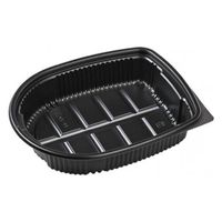 エフピコ 軽食容器 RC-30 本体 黒 79060001 1ケース(300個(10個×30)（直送品）