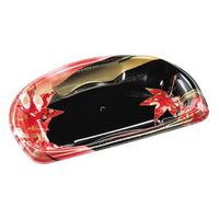 エフピコ 寿司容器 半月皿20-12 本体 風花赤 45232012 1袋(50個)（直送品）