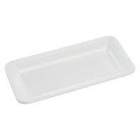 エフピコ 発泡トレー FLB-Y12-25(V) エコ白 0B502124 1袋(100個)（直送品）