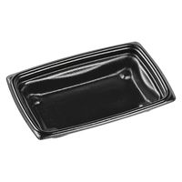 エフピコ 軽食容器 MFP温デリ20-13(33) 本体 黒W 4M53203A 1ケース(800個(50個×16)（直送品）