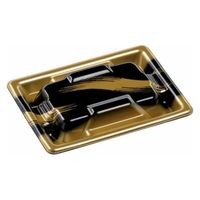 エフピコ 寿司容器 Sステ15-11巻台R 本体 はけ嵐金 4C971512 1ケース(1000個(50個×20)（直送品）