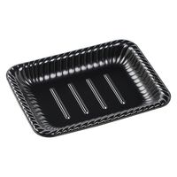 エフピコ オードブル容器 ティアラ角皿22-17 本体 エコ黒 4A772217 1袋(50個)（直送品）