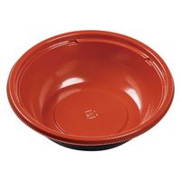 エフピコ 冷麺容器 SBセット-丸-N1 赤(内装) 7E159001 1ケース(1800個(50個（直送品）