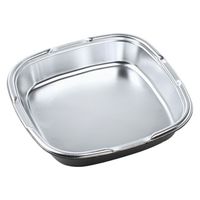 エフピコ 発泡トレー 重ね桶24-24(47) デラックス黒 47112424 1袋(50個)（直送品）