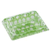 エフピコ フードパック SA氷河15-12 竹あみ緑 76221512 1袋(50個)（直送品）