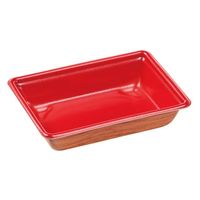 エフピコ どんぶり容器 MFP-角重18-13 赤拓木 4M018033 1袋(50個)（直送品）