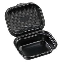 エフピコ 軽食容器 DLVボーノ19-15 黒W 40020748 1袋(30個)（直送品）