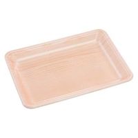 エフピコ 発泡トレー FLB-Y18-33 W エコ日光【weeco】 3B302189 1袋(100個)（直送品）