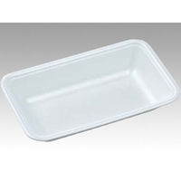 エフピコ 発泡トレー FLB-A12-35 W 白 0B400128 1ケース(2100個(100個×21)（直送品）