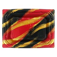 エフピコ 弁当容器 MSD穂高重20-15 はけ嵐赤 7E202015 1ケース(800個(50個×16)（直送品）