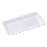 エフピコ 発泡トレー FLB-Y13-25 W 白 0B402134 1袋(100個)（直送品）