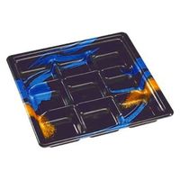 エフピコ 刺身容器 箱もり-90-9(V)本体 右京 40109009 1袋(25個)（直送品）