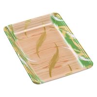 エフピコ 発泡トレー FLB-A28-30 風紋木目緑 4B830286 1ケース(900個(100個（直送品）