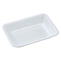 エフピコ 発泡トレー FLB-O12-33 白 0F403129 1袋(100個)（直送品）