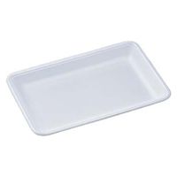 エフピコ 発泡トレー FLB-Y16-25 W 白 0B402164 1袋(100個)（直送品）