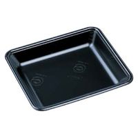 エフピコ 発泡トレー FLB-A17-30 W エコ黒 4B140176 1袋(100個)（直送品）