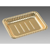 エフピコ オードブル容器 ティアラ角皿22-17 本体 金 46492217 1袋(50個)（直送品）