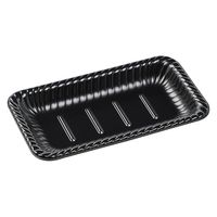 エフピコ オードブル容器 ティアラ角皿25-14 本体 エコ黒 4A772514 1袋(50個)（直送品）