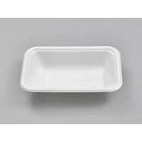 エフピコ 発泡トレー FLB-V10-30 W 白 0B401106 1袋(100個)（直送品）