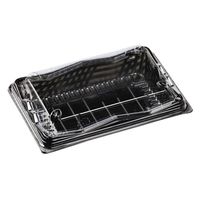 エフピコ フードパック SA氷河18-12 グレイス黒 76241813 1ケース(900個(50個×18)（直送品）