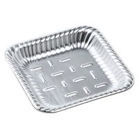 エフピコ オードブル容器 ティアラ角皿A20-30 本体 銀 41482030 1ケース(900個(50個×18)（直送品）