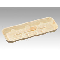 エフピコ 発泡トレー FU-27-10(25) ひのき 33232710 1袋(50個)（直送品）