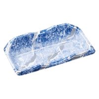 エフピコ 刺身容器 豊山24-14 本体 銀氷青 46652414 1ケース(1000個(50個×20)（直送品）