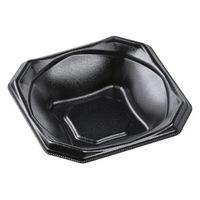 エフピコ どんぶり容器 MFPかぐら丼15-15 本体 黒 4M63151A 1ケース(1200個(50個×24)（直送品）