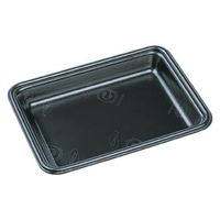 エフピコ 発泡トレー FLB-A15-25 W エコ黒 4B140154 1袋(100個)（直送品）