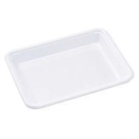 エフピコ 発泡トレー FLB-A15-25 W 白 0B400154 1ケース(1800個(100個×18)（直送品）