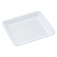 エフピコ 発泡トレー FLB-A17-25 W 白 0B400174 1ケース(1500個(100個×15)（直送品）