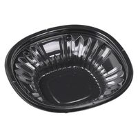 エフピコ どんぶり容器 MSDリーゾ16(41)本体 黒 7E321160 1袋(50個)（直送品）