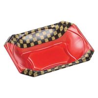 エフピコ どんぶり容器 MFPかぐら丼20-16 本体 室町内朱 4M630166 1袋(50個)（直送品）